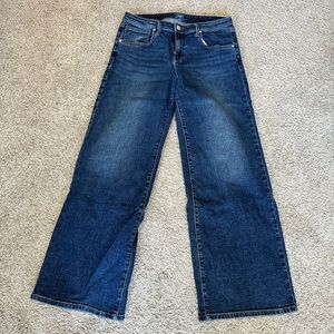 Jag Jeans Women's Dark Blue Wide Leg